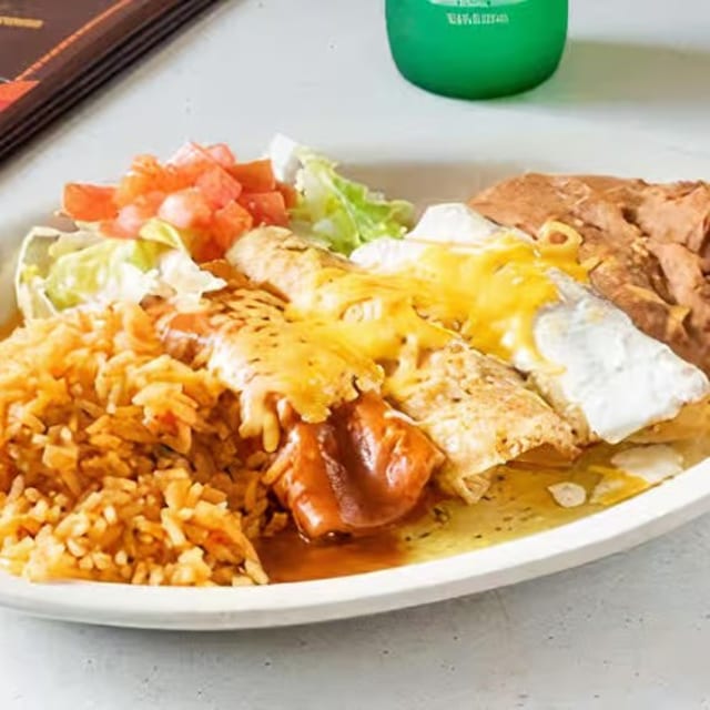 Trio Enchiladas.