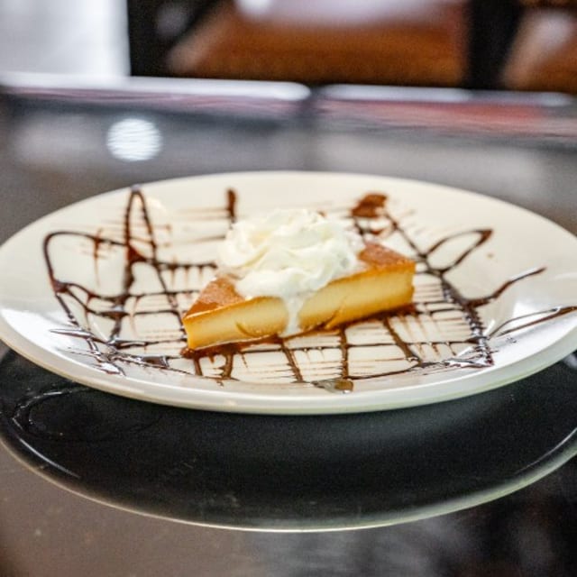 Flan Napolitano.
