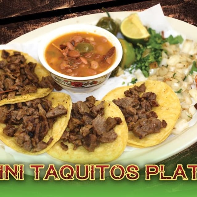 Taquitos Plate.