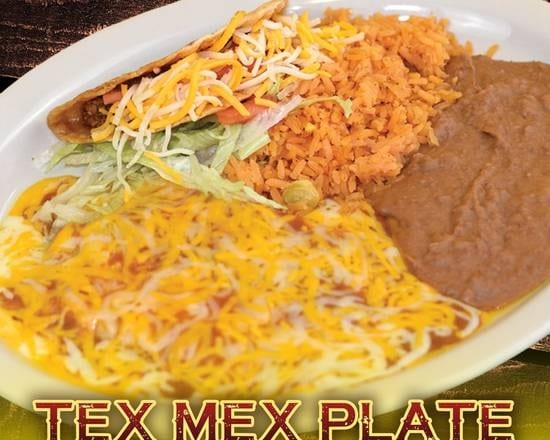 Tex Mex Plate.